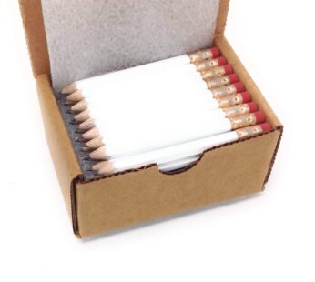 Half Pencils with Eraser – Golf, Classroom, Pew, Short, Mini, Non Toxic- Hexagon, Sharpene