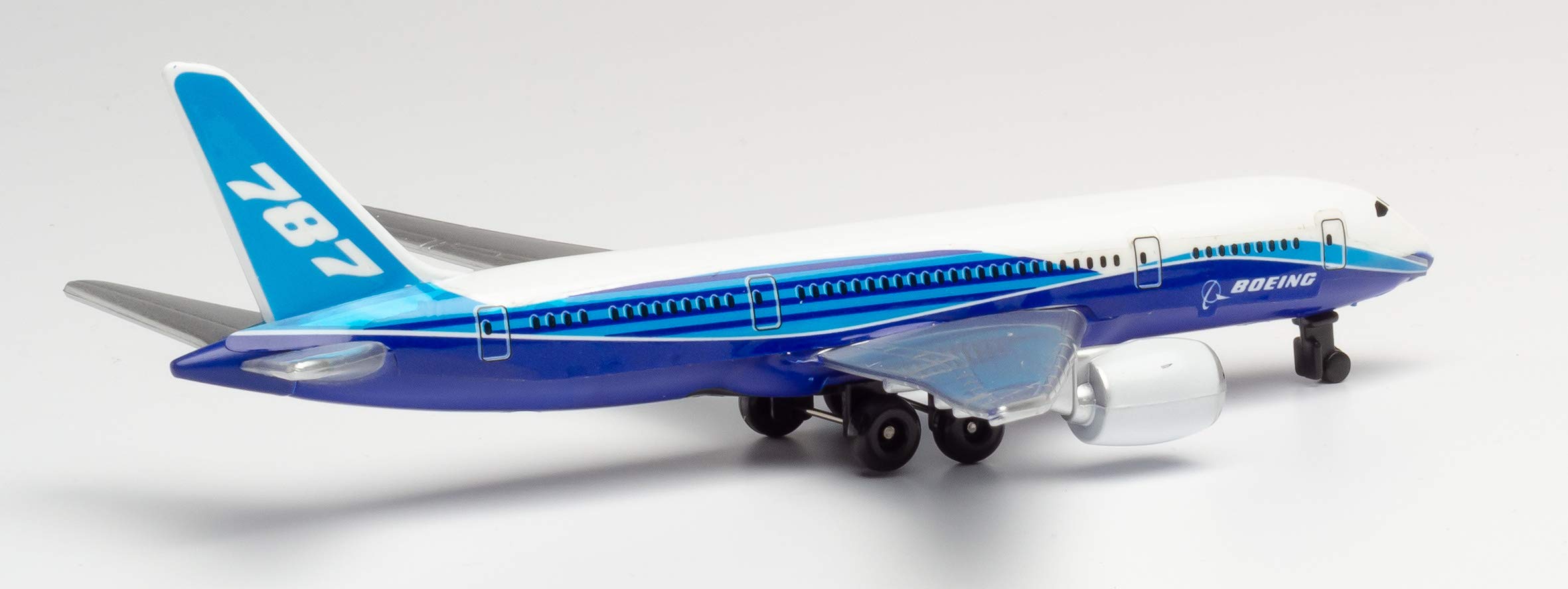 Daron Boeing 787 Single Plane, White Blue - Image 4
