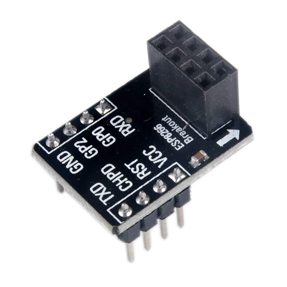 DIYmall ESP8266 ESP-01 ESP-01S Breakout Board Breadboard Adapter PCB for Serial WiFi Trans - Image 2