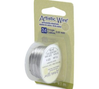 Artistic Wire 24 Gauge Stainless Steel Craft Jewelry Wrapping Wire Wire, 10 yd
