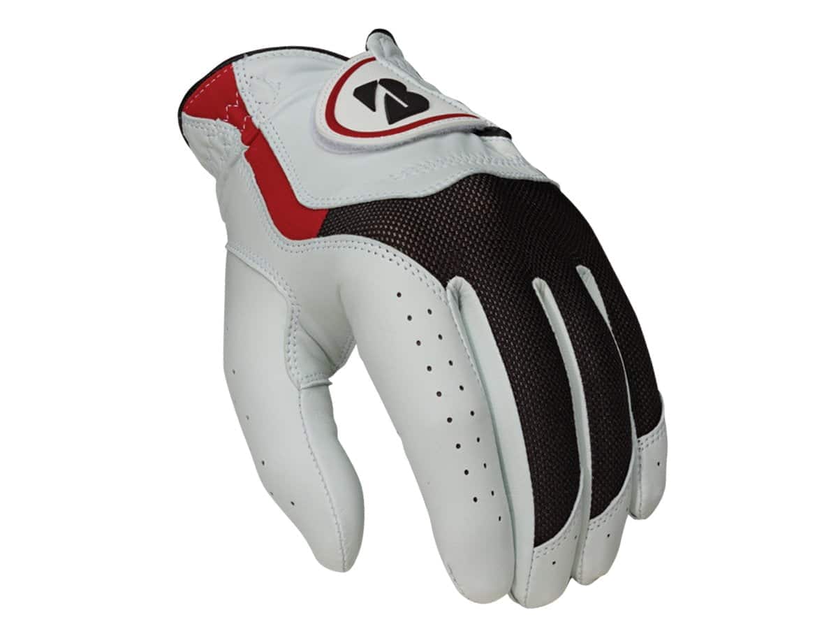 Bridgestone Golf 2015 E Glove, Left Hand, Cadet Large,White