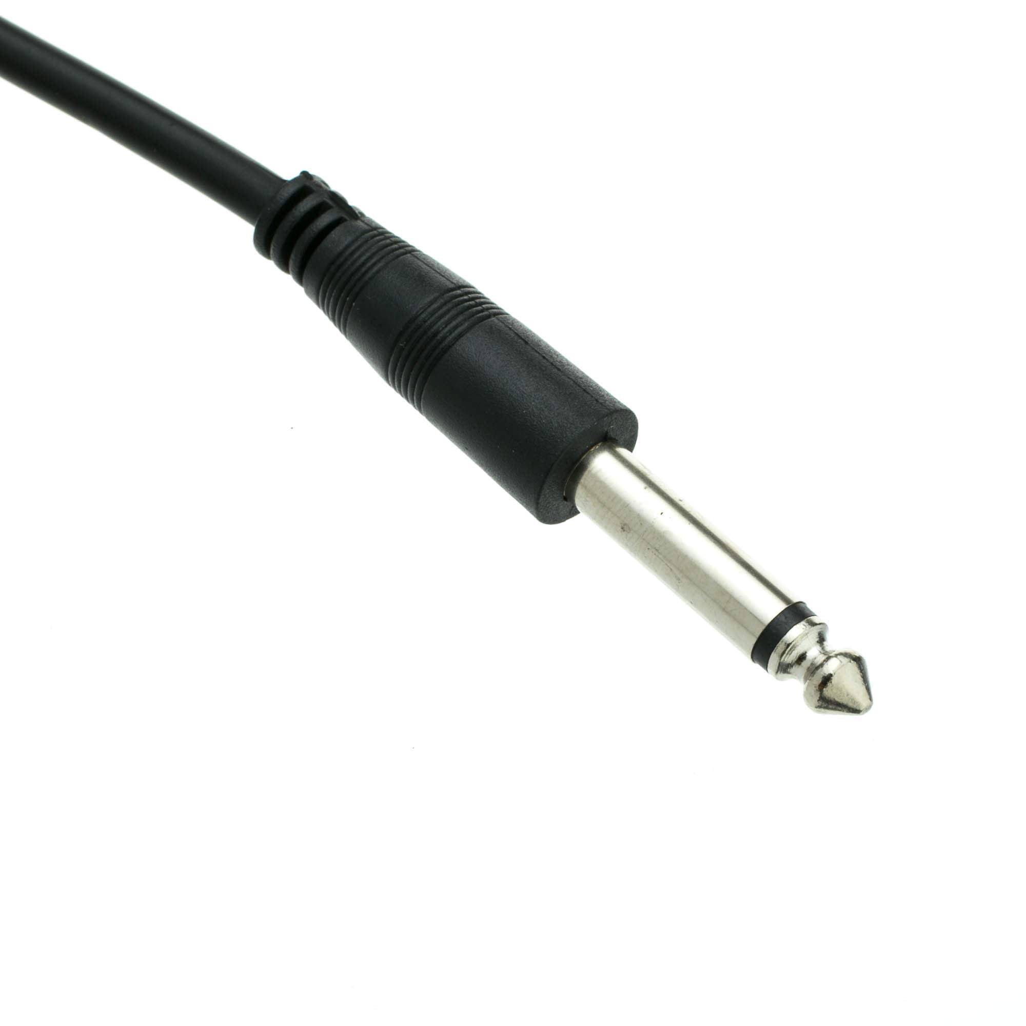 CableWholesale 1/4 Inch Mono Patch Cable, 6 feet 1/4" Mono Male to 1/4" Mono Male Cord for - Image 2