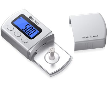 Neoteck Digital Turntable Stylus Force Scale Gauge 0.01g/5.00g Blue LCD Backlight for Tone