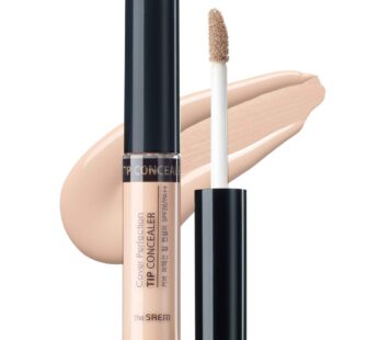 THE SAEM Cover Perfection Tip Concealer, Liquid Multi-Use Concealer, Full Coverage Makeup