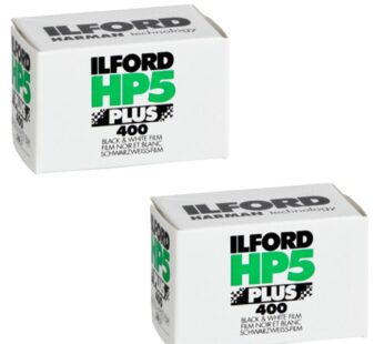 Ilford HP5 Plus Black and White Printing Film 35mm ISO 400 36 Poses 2-Pack