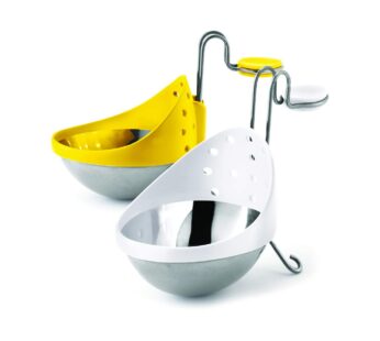 Cuisipro Stainless Steel Egg Poacher, Set of 2