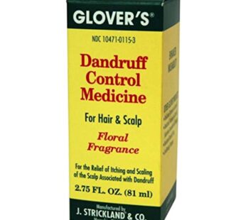 Glover’s Dandruff Control Medicine Floral Fragrance, 2.75 Ounce