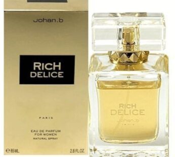 Johan B. Rich Delice for Women Eau De Parfum Spray, 2.8 Ounce