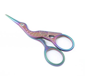 BIHRTC Stainless Steel Sharp Tip Classic Stork Scissors Crane Design Sewing Scissors DIY T