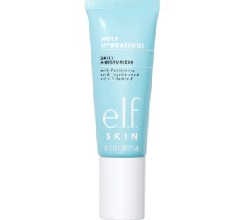 e.l.f. SKIN Daily Hydration Moisturizer, Ultra-Hydrating Formula, Infused with Aloe, Jojob