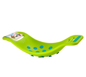 Fat Brain Toys Teeter Popper – Green – Active Sensory Excitement Ages 3 and Up