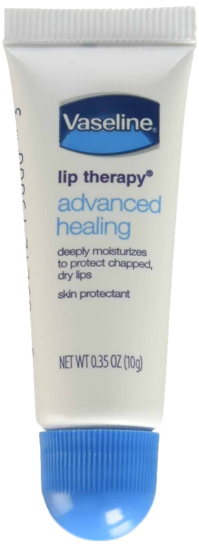 Vaseline Lip Therapy Advanced Petroleum Jelly, 3 Count - Image 2