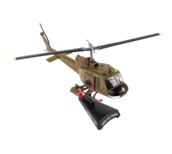 Daron Worldwide Trading Daron Postage Stamp UH-1 Huey Gunship 1:87 Vehicle