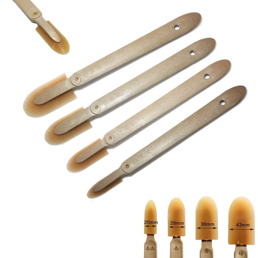 Caulk Caulking Silicone Sealant Finishing Tool Spreader Spatulas Applicator Rubber Tools 4