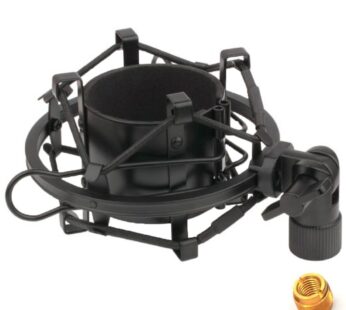 ZRAMO TH106 Black Spider Universal Microphone Shock Mount Holder Adapter Clamp Clip 48-51M