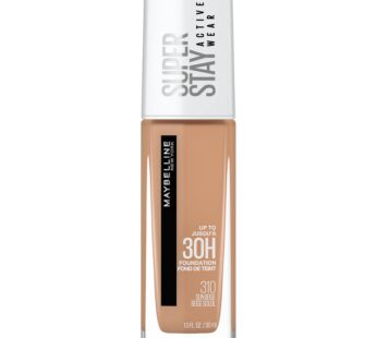 Maybelline Super Stay Full Coverage Liquid Foundation Active Wear Makeup, Up to 30Hr Wear,