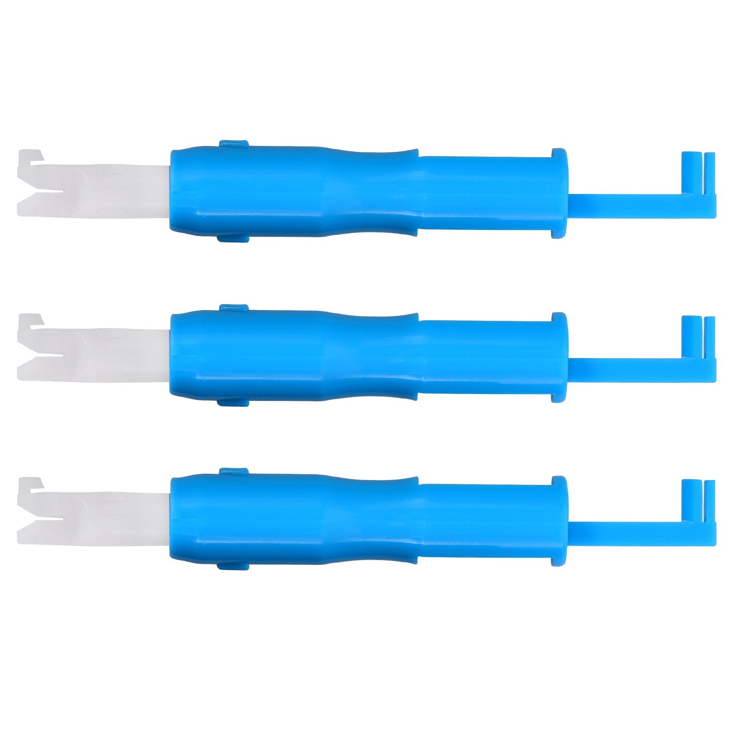 Hicarer 3 Pieces Sewing Needle Inserter Automatic Needle Threader Needle Threading Tool fo