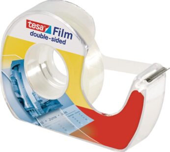 tesafilm Double-Sided Adhesive Tape – Easy Hanging of Paper, Photos and Decorations, 1 Rol