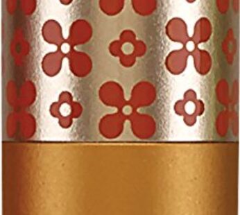 Pilot MR Retro Pop Collection Ballpoint Pen in Gift Box, Orange Barrel with Flower Accent,