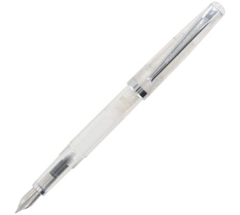 Noodler’s Ink Piston Fill Flex Nib Clear Demonstrator Medium Point Fountain Pen – ND-17000