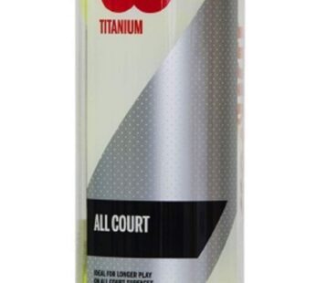 Wilson Sporting Goods Titanium 3 Tennis Balls (1-can)