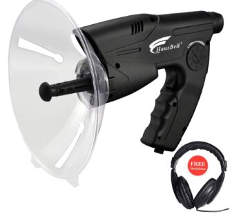 HAUSBELL Listening Device, Scientific Explorer Parabolic Microphone Bionic Ear Electronic