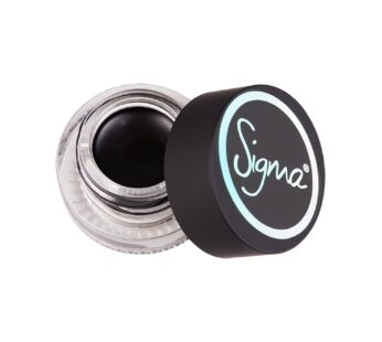 Sigma Beauty Gel Eyeliner – Wicked – Blackest Black Matte – 8 Hour Wear – Water & Fade Res