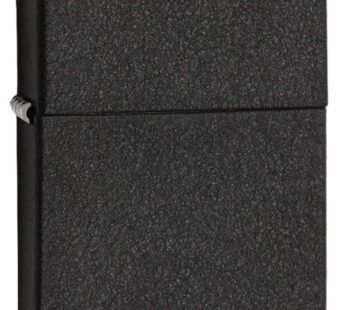 Zippo 1941 Black Crackle Replica Pocket Lighter