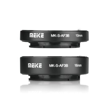 Meike MK-S-AF3B Auto Focus Extension Tube 10mm 16mm For Sony A7 A7M2 NEX 3 NEX 5 NEX 6 A66
