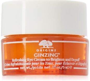 Origins Ginzing Refreshing Eye Cream to Brighten and Depuff 0.17oz/5ml (Packaging May Vary
