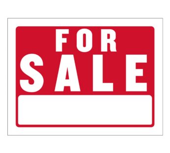 BAZIC 9″ X 12″ for Sale Sign