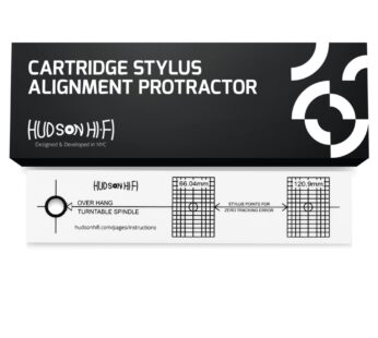 Hudson Hi-Fi Turntable Phonograph LP Phono Cartridge Stylus Alignment Protractor Tool High