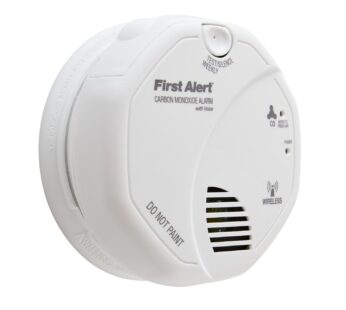 First Alert BRK CO511 Carbon Monoxide (CO) Detector Wireless Interconnected with Voice and