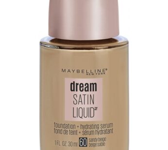 Maybelline New York Dream Satin Liquid Foundation (Dream Liquid Mousse Foundation), Sandy