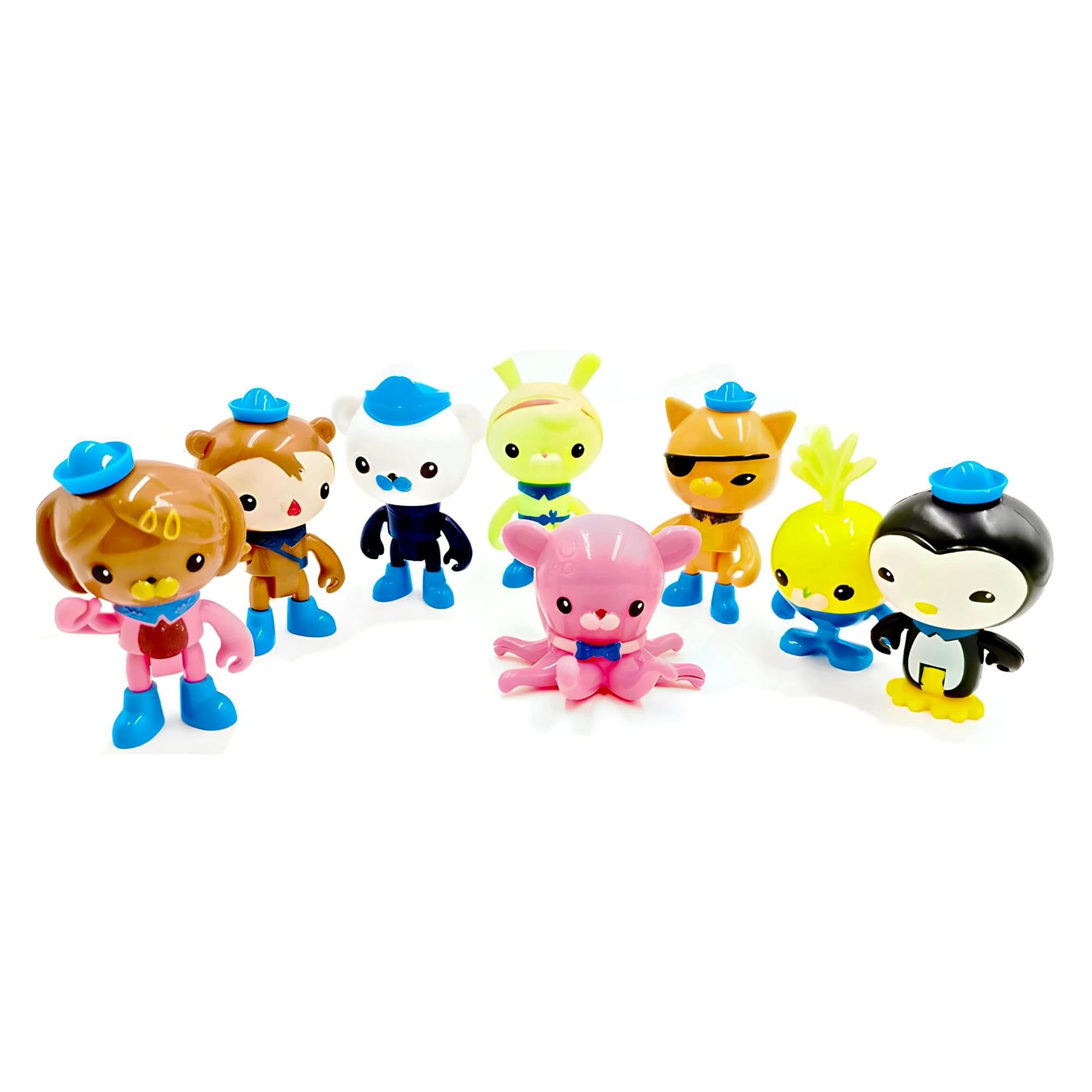 Fisher-Price Y9297 - Octonauts 8 Figure Playset - Octo-Crew Figurine Set - Image 2
