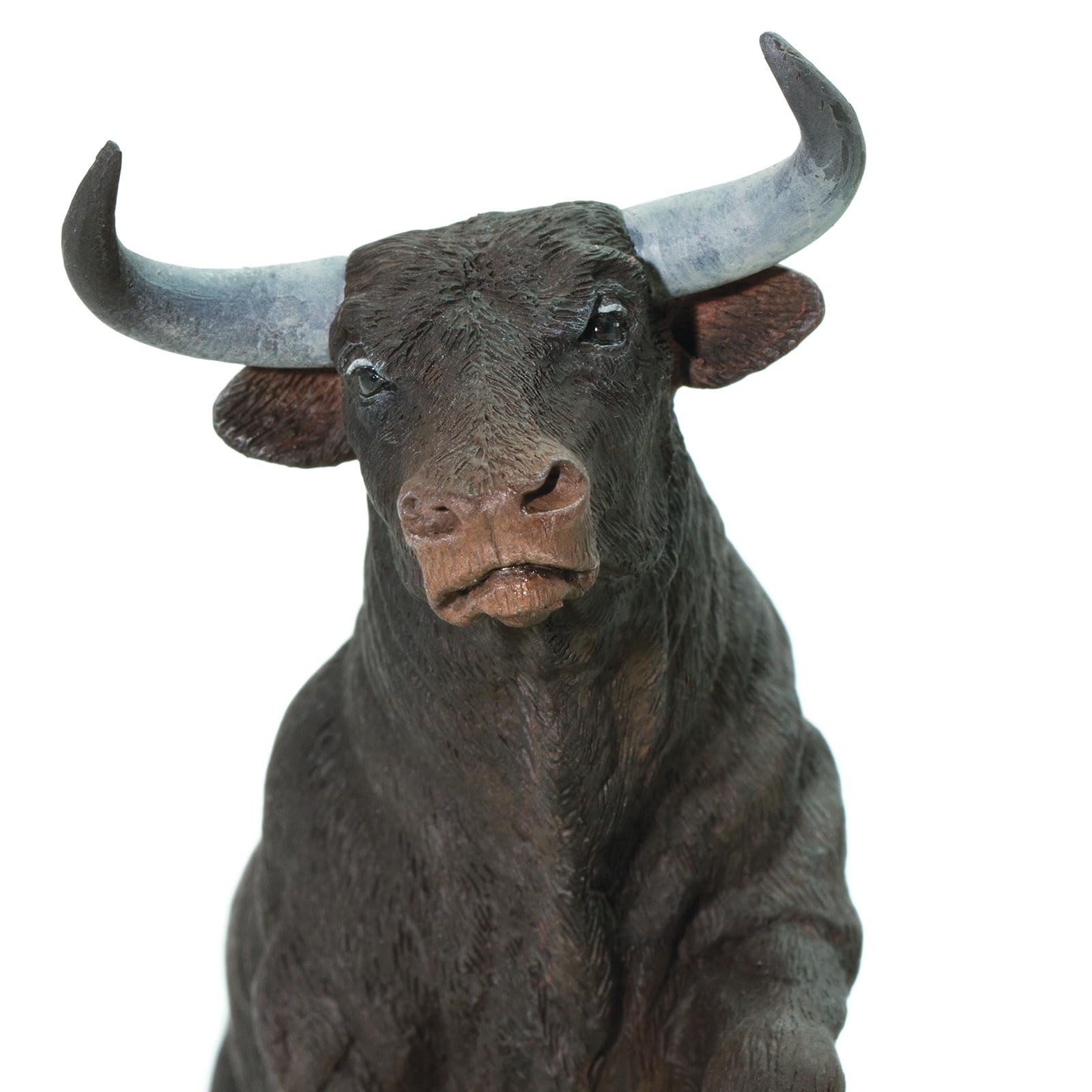 Safari Ltd. Black Bull Figurine - Detailed 6" Plastic Model Figure - Fun Educational Play - Image 4