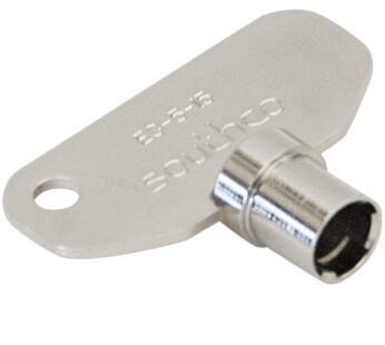 Southco E3 5-15 Series Vise Action Nickel Plated Steel Large Compression Latch Tubular Key