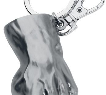 Marvel Hulk Fist Pewter Key Ring,Grey-light,Small