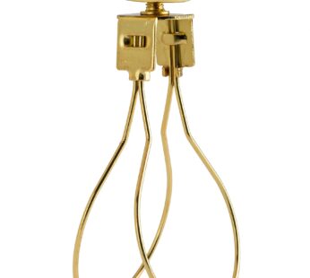 Creative Hobbies Lamp Shade Light Bulb Clip Adapter Clip on with Shade Attaching Finial T