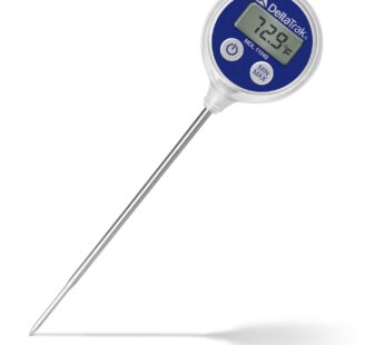 DeltaTrak 11040 Professional Digital Meat Themometer Waterproof for Kitchen, Food Cooking,