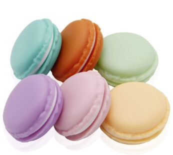 Giant Macaron Case, Coolrunner Macaron Jewelry Box, Macaron Cute Pill Box, Colorful Macaro