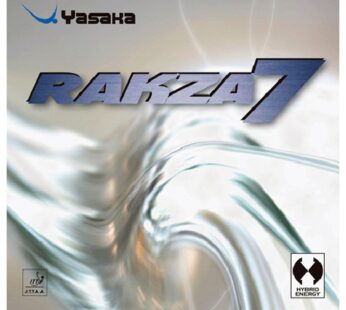 Yasaka Rakza 7 Table Tennis Rubbers (Red, 2.0)