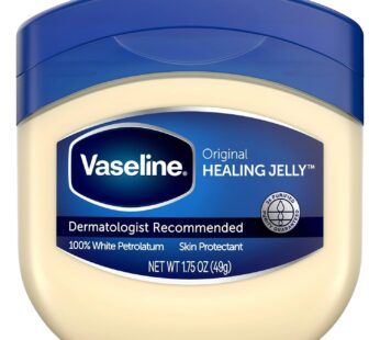 Vaseline Petroleum Jelly Travel Size Pure BlueSeal Original 1.7oz (50ml) (3 Pack)
