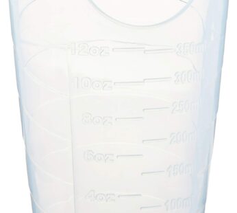 Sammons Preston 41521 Cut Out Drinking Glass for Stable and Fixed Drinking Position, 12 oz