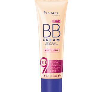 Rimmel London BB Cream, Very Light, 3 ml