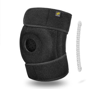 Bracoo Knee Stabilizer Brace, Open-Patella Support – Joint Pain Relief for Sprains, Arthri