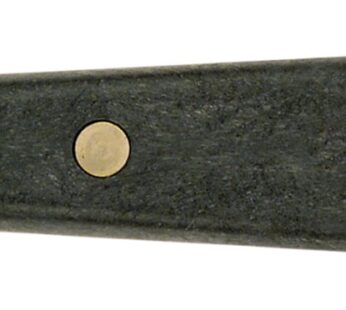 HYDE 12040 Brass Long-Handle Chisel Scraper, 1-5/16-inch Stiff