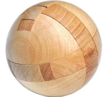 KINGOU Wooden Puzzle Magic Ball Brain Teasers Toy Intelligence Game Sphere Puzzles for Adu