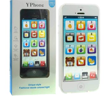 Cooplay Baby IQ Phone Toy Play Music Phone Shape Early Electronic Mobile Songs Learning Sm