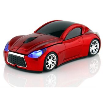 MGbeauty Sports Car Mouse Wireless Mouse Computer Mice Laptop Optical Gaming Mouse Red (Re